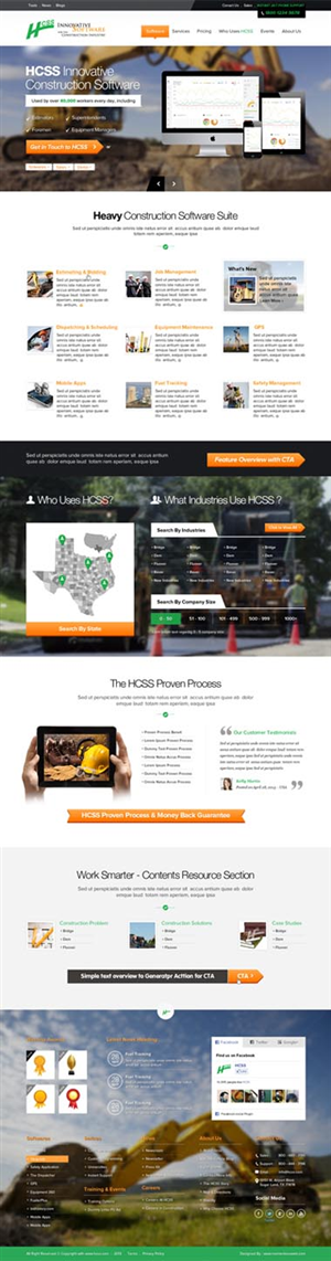 Web Design by AVROM for HCSS | Design: #1762903
