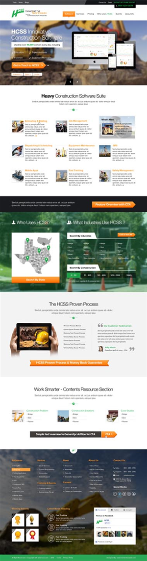 Web Design by AVROM for HCSS | Design: #1762908