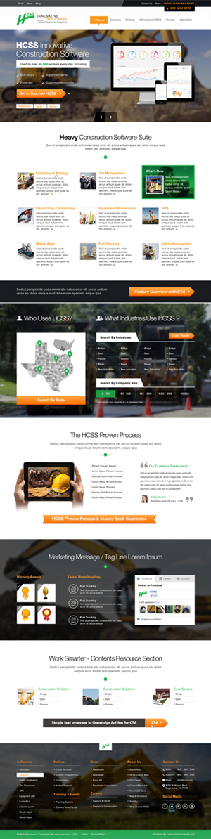 Web Design by AVROM for HCSS | Design: #1780709