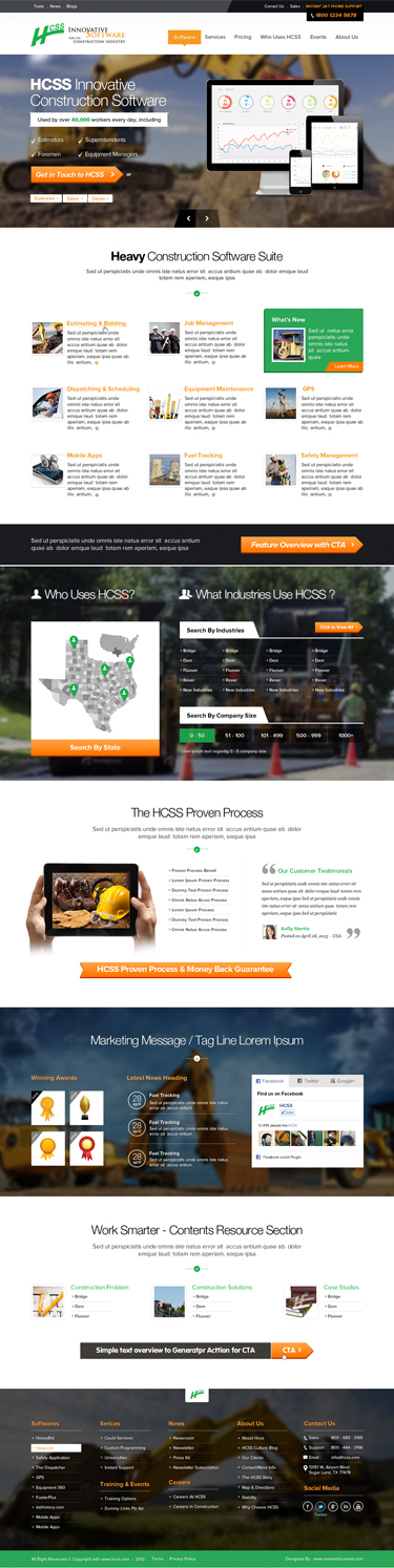 Web Design by AVROM for HCSS | Design #1780714
