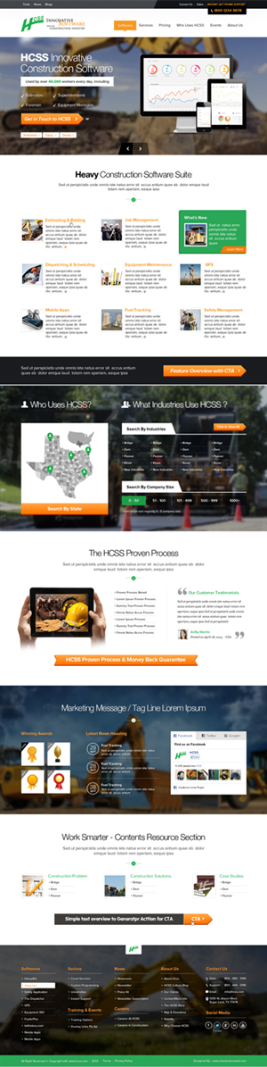 Web Design by AVROM for HCSS | Design: #1780714