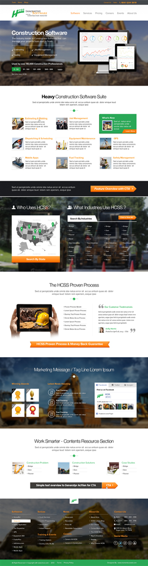 Web Design by AVROM for HCSS | Design: #1790955
