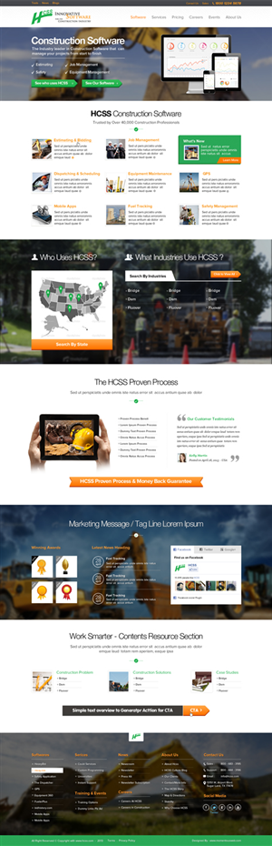 Web Design by AVROM for HCSS | Design: #1791485
