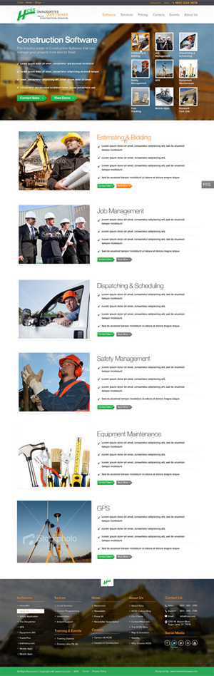 Web Design by AVROM for HCSS | Design: #1795094