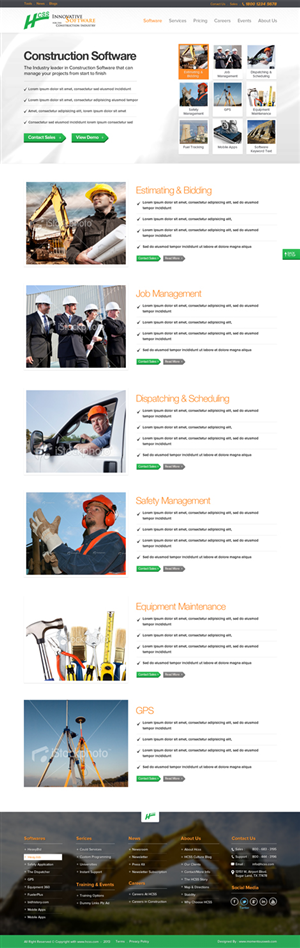 Web Design by AVROM for HCSS | Design: #1795100
