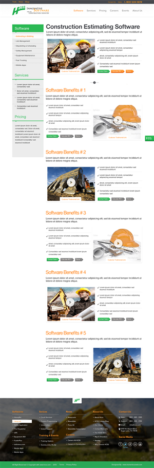 Web Design by AVROM for HCSS | Design: #1798633