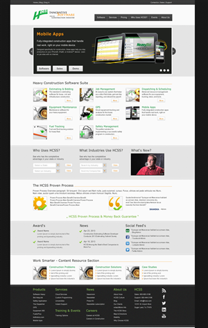 SEO Friendly Web Design Needed for Leading Software Company | Diseño Web por Omee