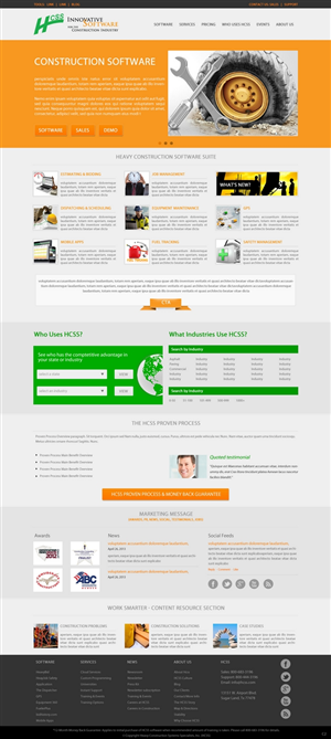 Web Design by pb for HCSS | Design: #1734054