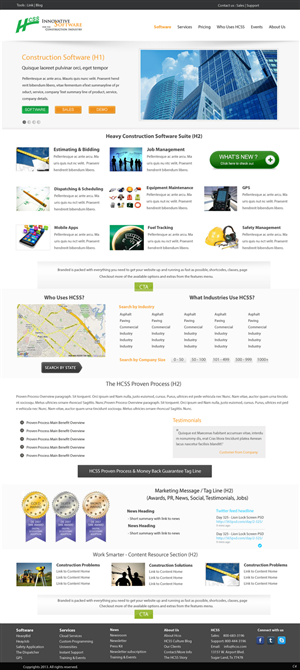 Web Design by pb for HCSS | Design: #1737193