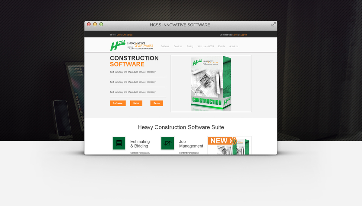 Diseño Web por pacedesign para HCSS | Diseño #1766280