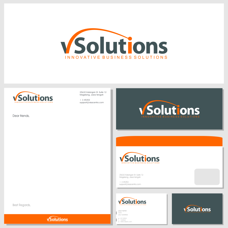 Logo Design by hidro for vSolutions Limited | Design: #6654352