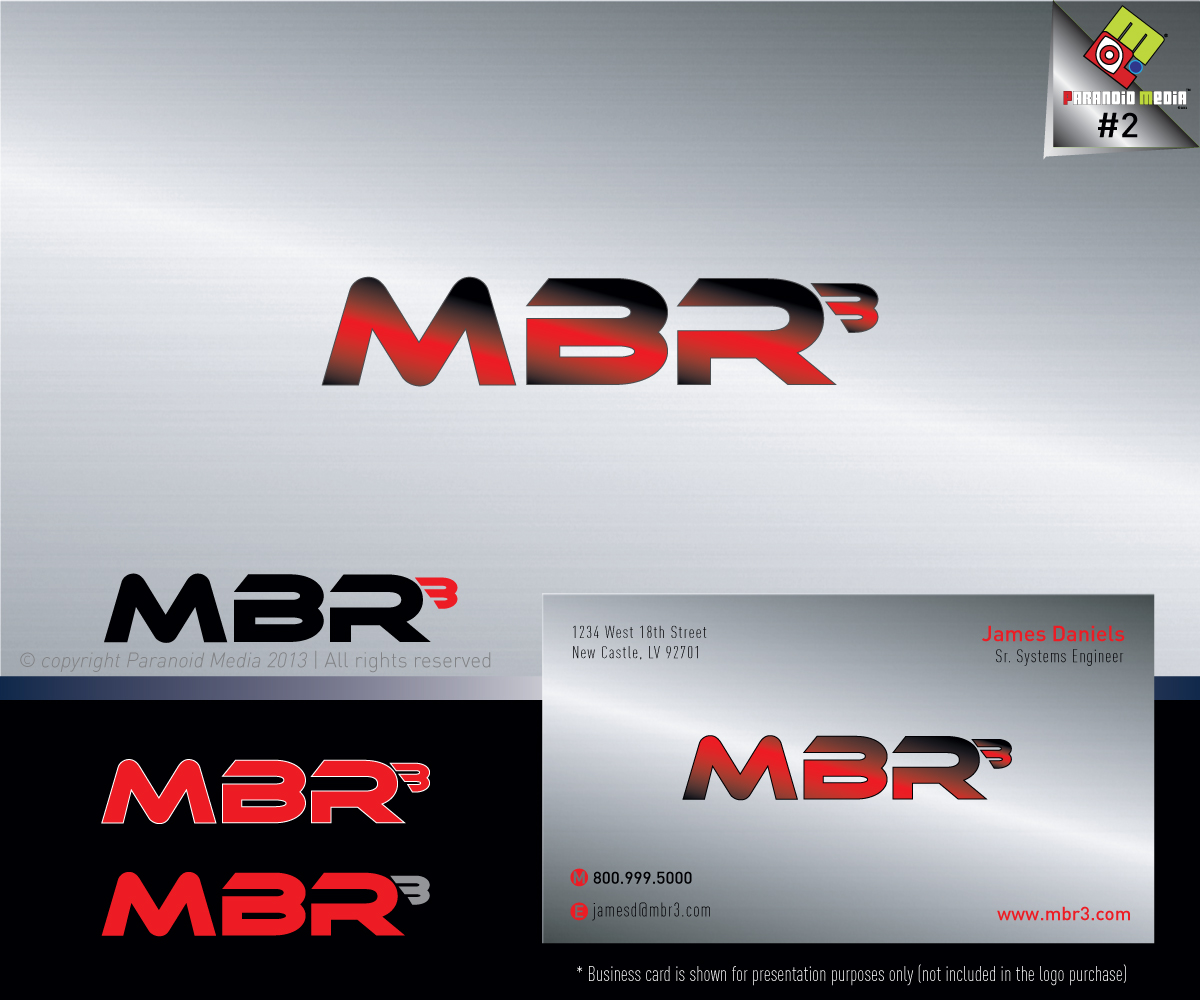 Logo Design by Atum Kreative™ for MBR3 Research | Design #1785805