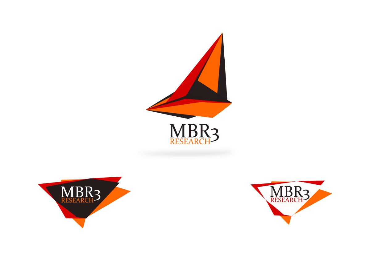 Logo Design by Cat Design for MBR3 Research | Design #1734850