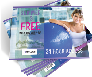 Flyer-Design von Boss Designs für Anytime Fitness | Design: #1737010