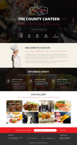 Web Design by pb for this project | Design #6668944
