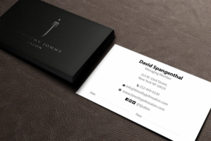 Modern Professional Beauty Salon Business Card Design For A