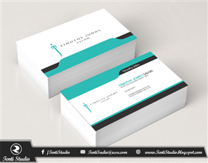 Business Card Design by Tenti Studio for this project | Design: #6662396