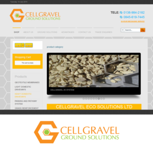 Logo Design by ZABS Creatives for CELLGRAVEL | Design: #6695997