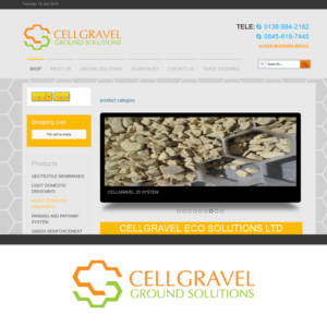 Logo Design by ZABS Creatives for CELLGRAVEL | Design: #6697074
