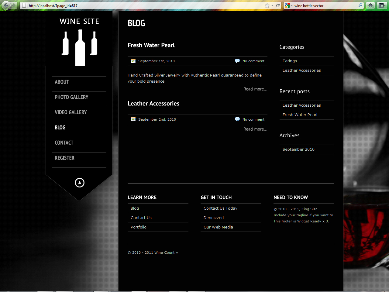 Web Design by Robert Farr for this project | Design #360859
