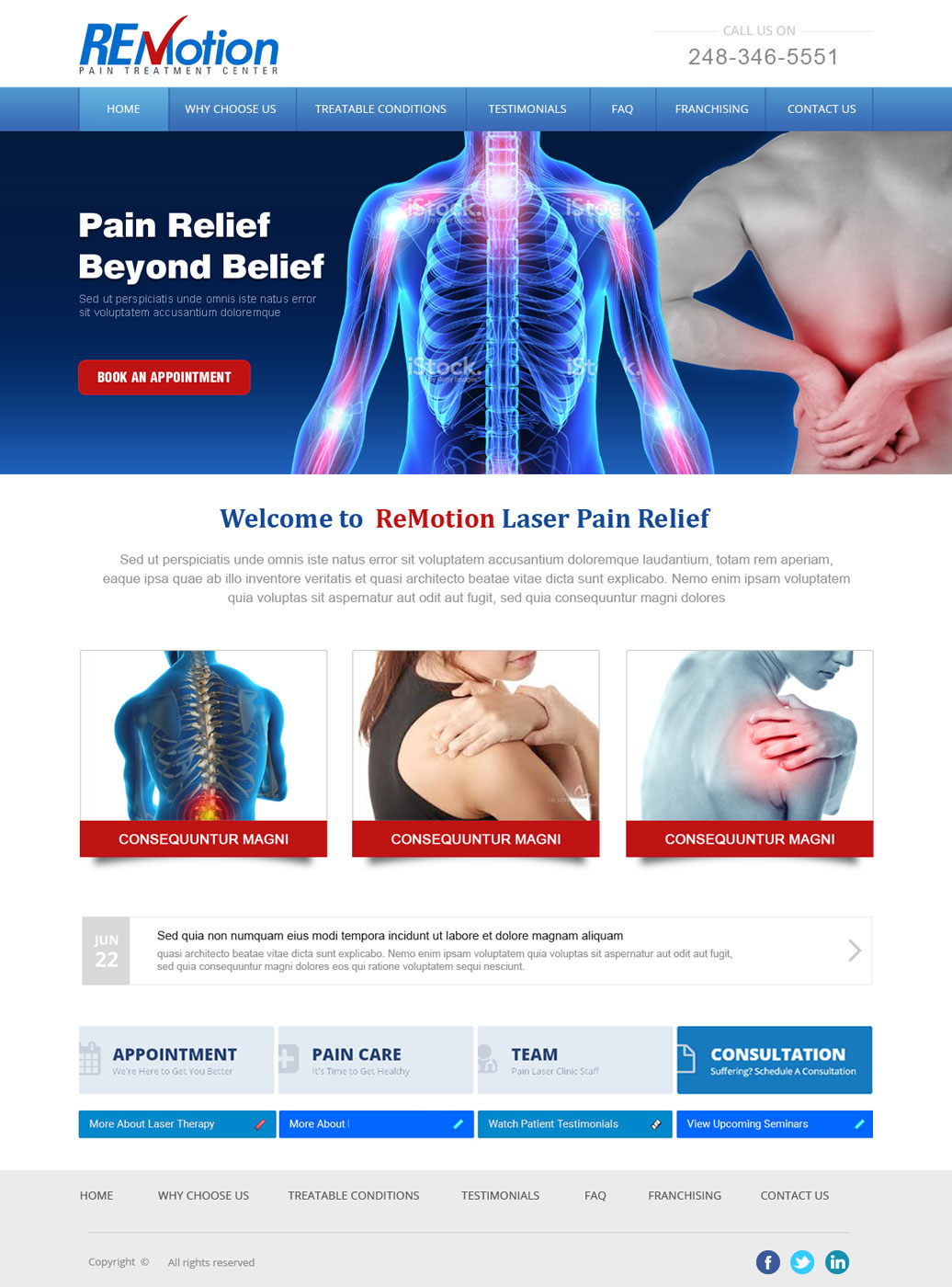 Web Design par sonaldesign pour RMS | Design #6662874