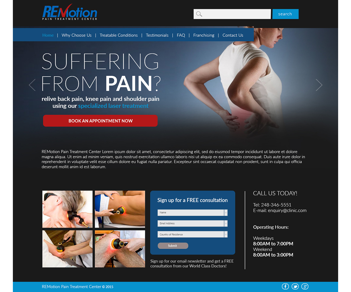 Web Design by Kim Asuncion for RMS | Design #6664742