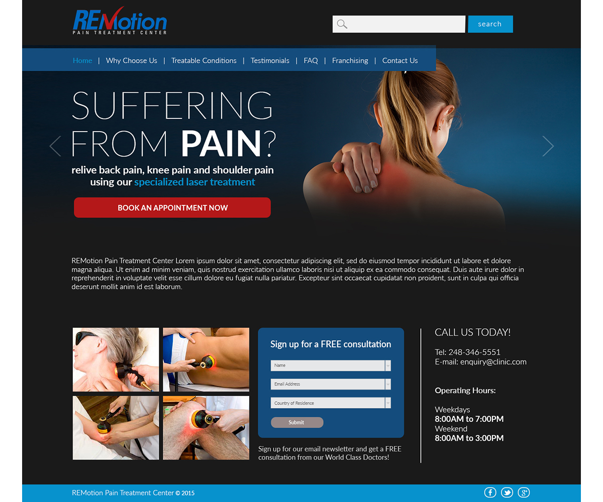 Web Design par Kim Asuncion pour RMS | Design #6664757
