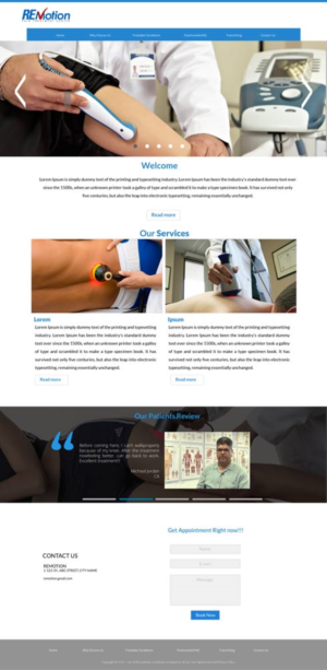 Web Design par BC Arts pour RMS | Design : #6671027