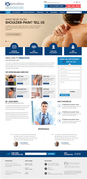 Web Design par RupalTechno pour RMS | Design : #6659139