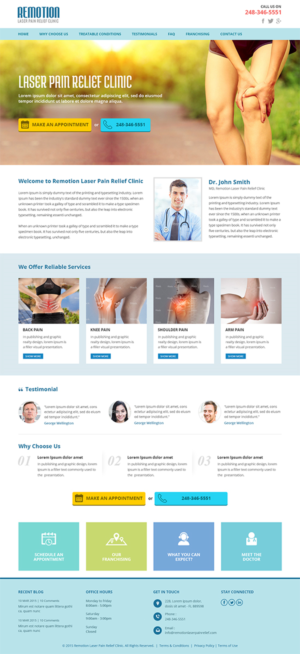 Web Design par RupalTechno pour RMS | Design : #6665261
