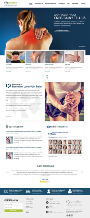 Web Design par RupalTechno pour RMS | Design : #6666043