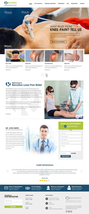 Web Design par RupalTechno pour RMS | Design : #6666262