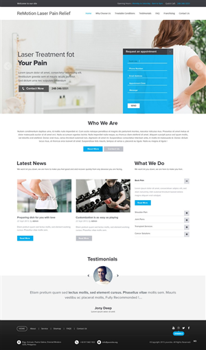 Web Design par pb pour RMS | Design : #6660759
