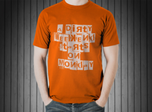 T-shirt Design by vinayG for Cash Newman Brand | Design: #6705253