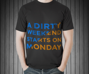 T-shirt Design by Dana Jelescu for Cash Newman Brand | Design: #6675105