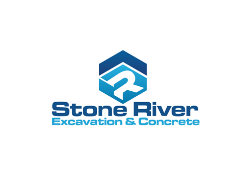Logo-Design von eddy für Stone River Excavation & Concrete | Design #6656341