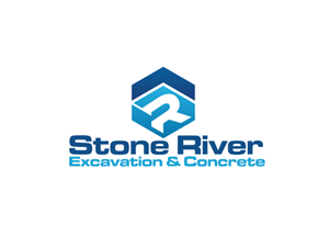 Logo-Design von eddy für Stone River Excavation & Concrete | Design: #6656341