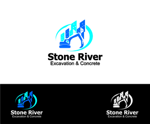 Logo-Design von tjahyoahmad™ für Stone River Excavation & Concrete | Design: #6655931