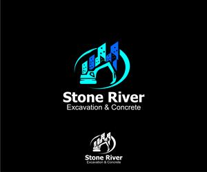 Logo-Design von tjahyoahmad™ für Stone River Excavation & Concrete | Design: #6655967