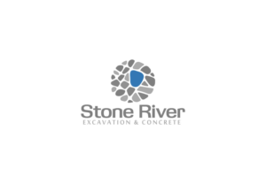 Logo-Design von Mosoti für Stone River Excavation & Concrete | Design: #6684694