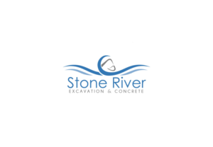 Logo-Design von Mosoti für Stone River Excavation & Concrete | Design: #6684855
