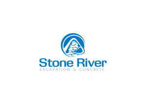 Logo-Design von Mosoti für Stone River Excavation & Concrete | Design: #6685017
