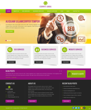 Web-Design von pb für dieses Projekt | Design: #6667064