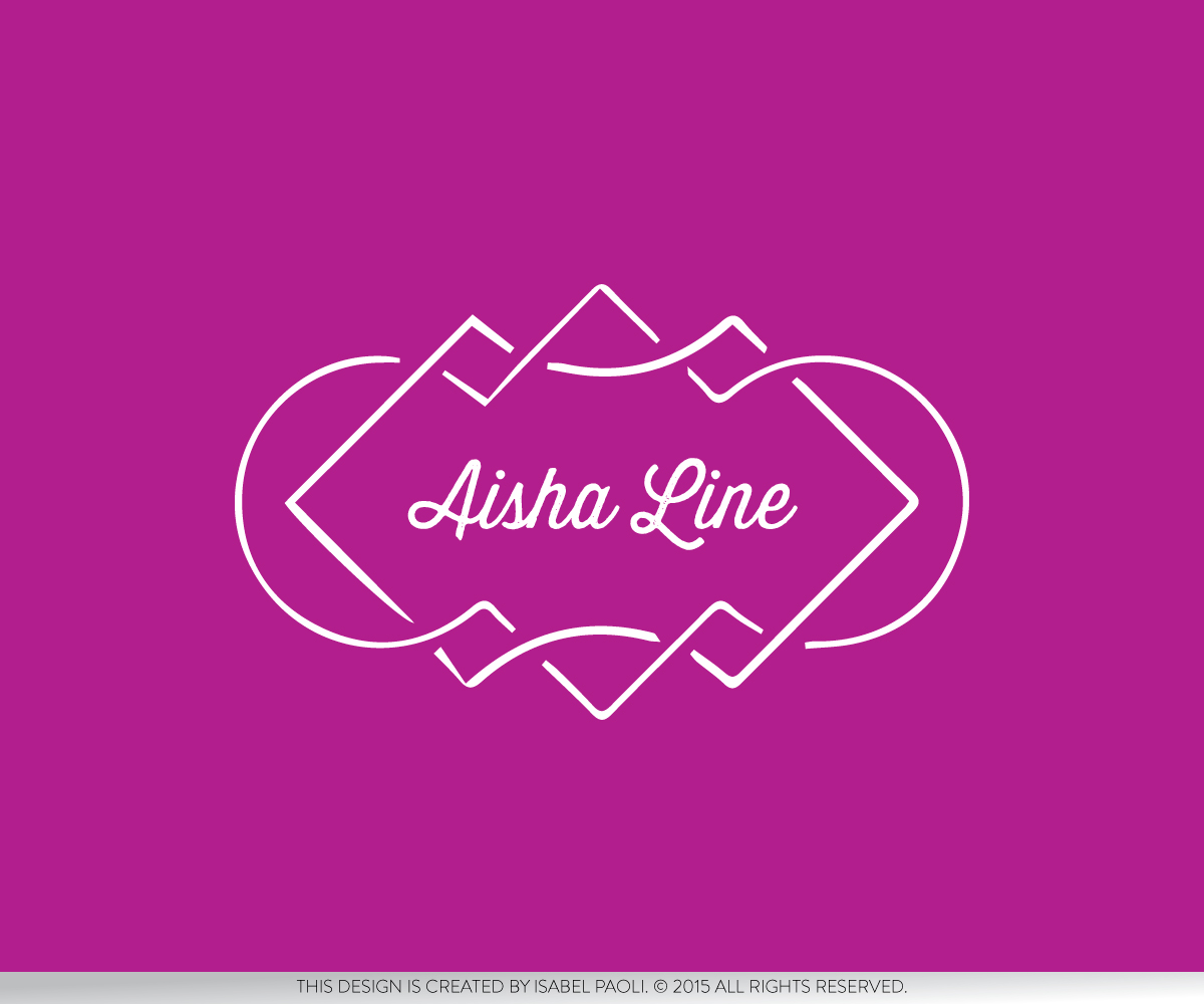 Logo Design by isabel paoli for Aisha Line | Design #6663178