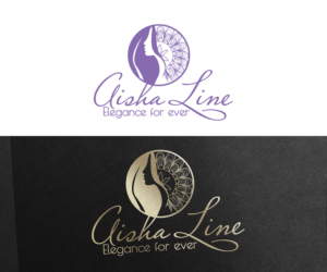 Logo Design by maria-kaz for Aisha Line | Design: #6696131