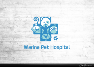 Marina Pet Hospital  | Diseño de Camiseta por gekgrfx