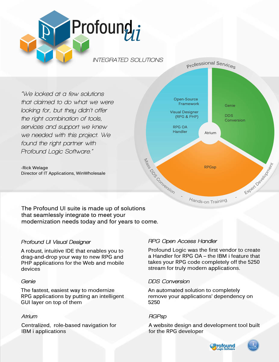 Diseño de Impresos por komichiewa para Profound Logic Software | Diseño #1778924