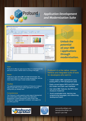 Print Design by Sbss for Profound Logic Software | Design: #1734867
