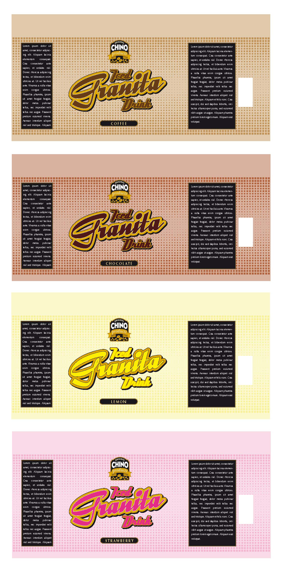Verpackungs-Design von S.R.Graphic Design für chino ltd | Design #10584