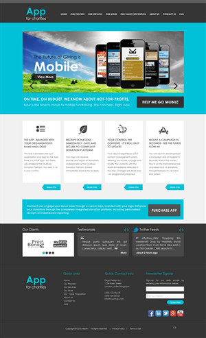 Web Design by pb for this project | Design: #1733997